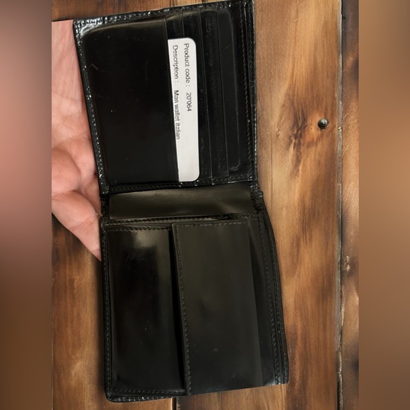 Bvlgari Black Leather Mens Bifold Wallet - Picture 5 of 11